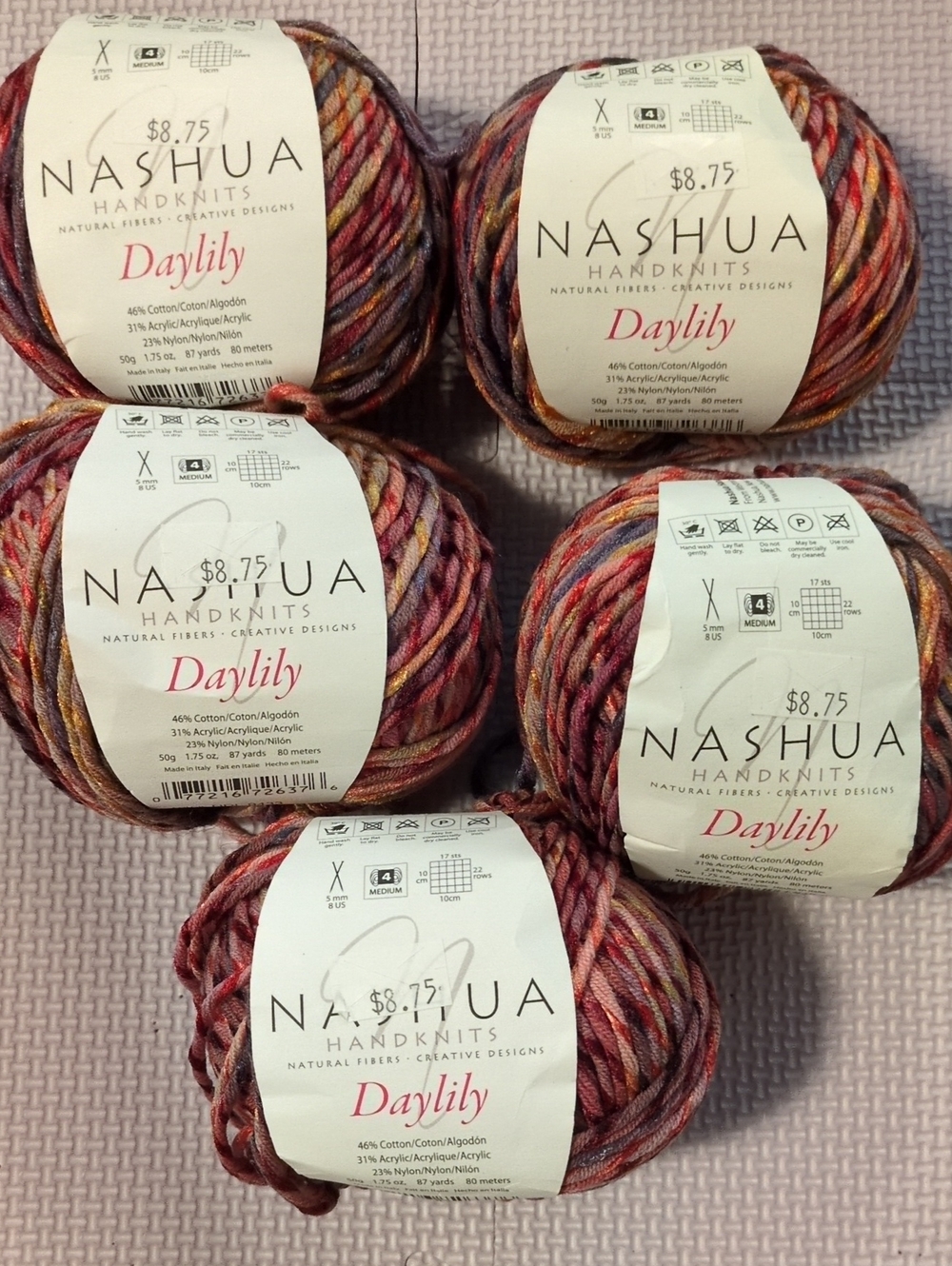 Nashua Handknits Daylily Variegated Yarn - Nashua Handknits